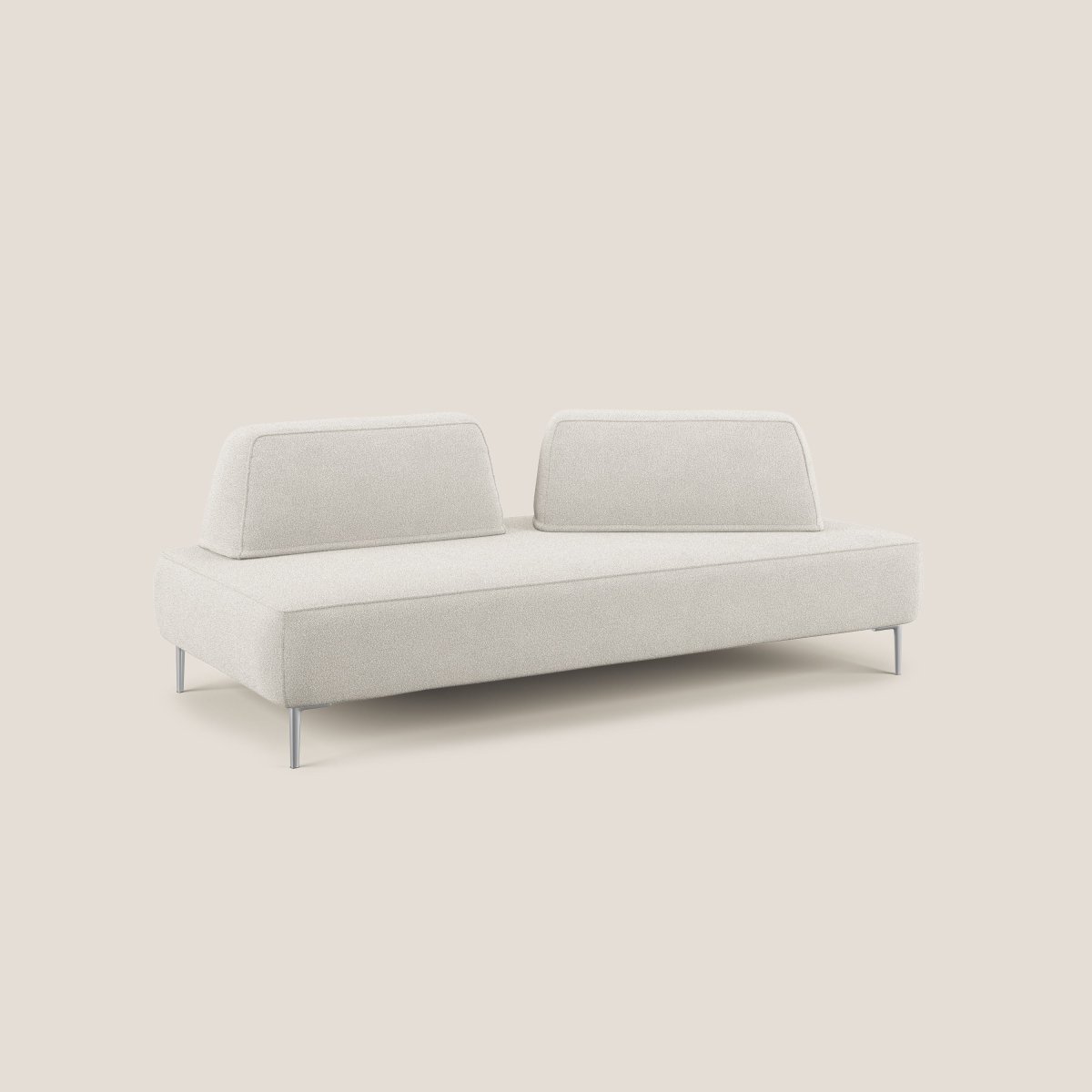 Newton modulares Sofa mit beweglichen Rückenlehnen T07 weiß – Bild 3