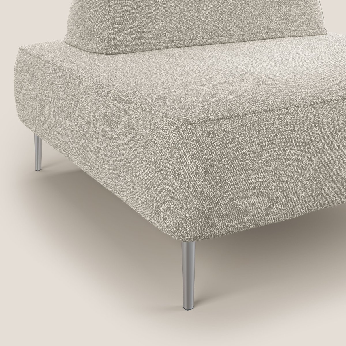 Newton Modularer Sessel mit beweglichen Rückenlehnen T07 weiß – Bild 6