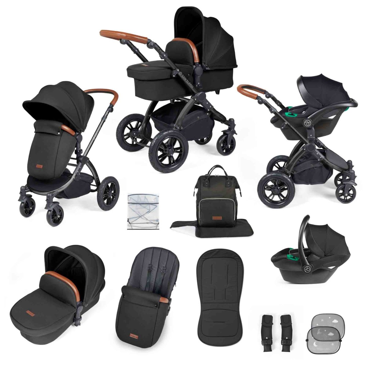 Stomp Luxe 3-in-1 i-Size Reisesystem mit Stratus Autositz – Bild 3