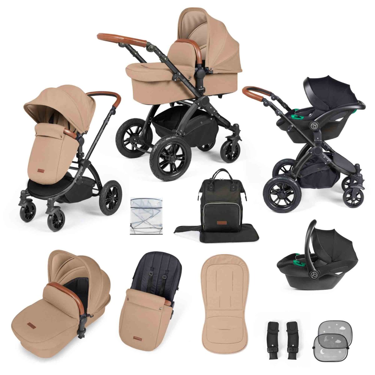 Stomp Luxe 3-in-1 i-Size Reisesystem mit Stratus Autositz – Bild 2