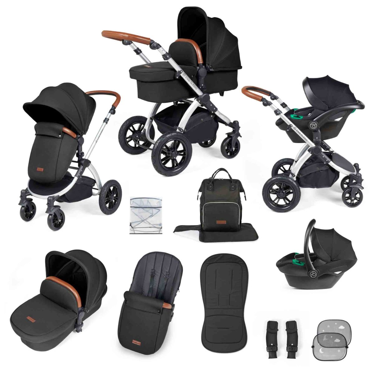Stomp Luxe 3-in-1 i-Size Reisesystem mit Stratus Autositz – Bild 5