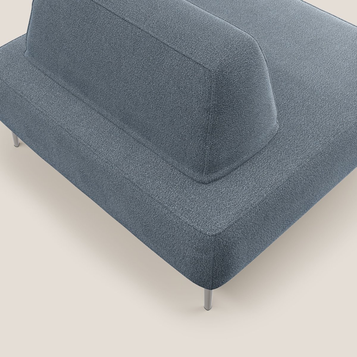 Newton Modularer Sessel mit beweglichen Rückenlehnen T07 baby blau – Bild 8