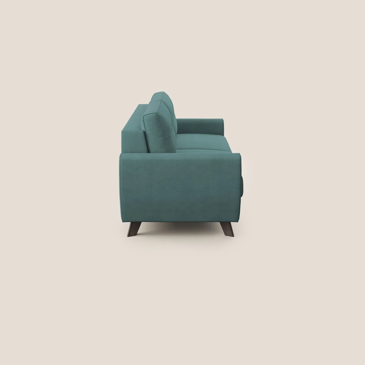 Callisto Schlafsofa aus weichem, wasserfestem Stoff T02 petrol – Bild 5
