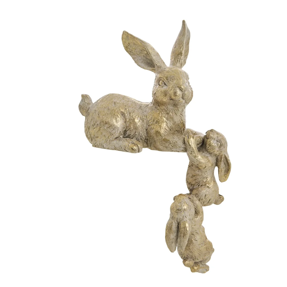 Selille Hasenfigur, H 19,3 cm, L, Gold – Bild 2