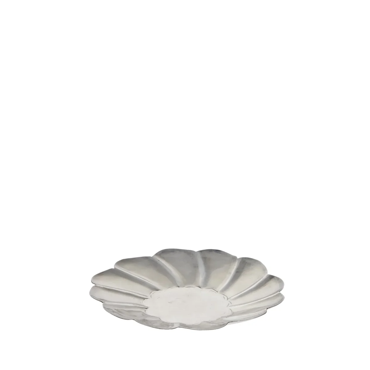 Philine Tablett Ø20 cm. antik silber Stahl – Bild 4